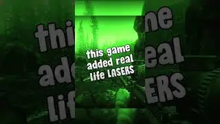 This game has the MOST realistic lasers ever.