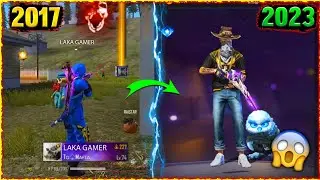 FREE FIRE PLAYERS 2017 VS 2023⚡