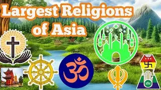 Largest Religions of Asia | Largest Following Religions in Asia