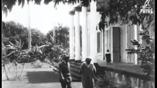 Abdelkarim el khattabi A Warrior In Exile 1927  شَريط فيديو نَادر يُظهر الأمير الخَطّابي في منفَاه