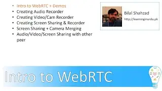 Part 1- Intro to WebRTC (Web Real-time Communication) - Urdu/Hindi