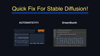 Simple Fix For Stable Diffusion and Dreambooth - Ming Effect Troubleshooting