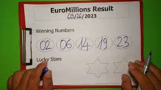 Euro Millions Results Today 09/26/2023 - Euro Millions Results #1671