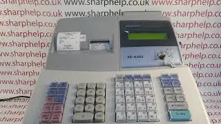 How To Change Language From Spanish To English Sharp XE-A303 / XEA303 / XE-A406 / XEA406 / XE-A40S
