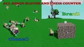All Admin gloves and their counter | Slap Battles