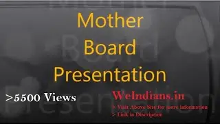 Mother board presentation