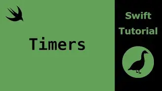 Swift Tutorial: Timers (scheduledTimer, repeating timer, 