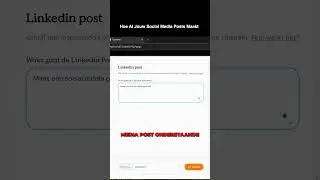 Hoe AI Jouw Social Media Posts Maakt #aimarketing