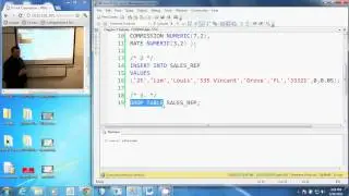 PRG 140 - Drop Table SQL Script