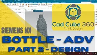 COMPLETE BOTTLE DESIGN | PART 2 | BOTTLE BOTTOM | ADVANCE | SIEMENS NX | LATEST | ENGLISH