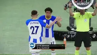 PES 2021 | AS Roma VS Brighton | Crabshank + Holland Ultimate & Rival Off GP Mod | dt13 Dream Soccer