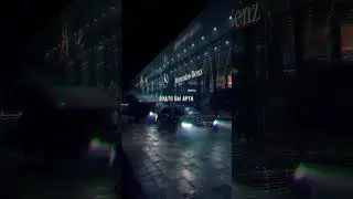 черный мерс 