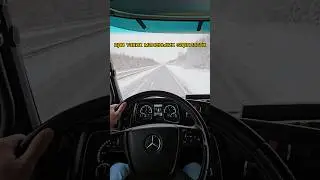 the poverty of Russian truck drivers