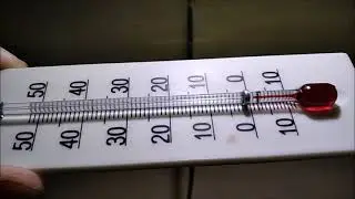 Определение влажности одним градусником