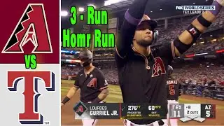 D-backs vs Rangers [Innings 8-9] World Series GAME 4  Oct 31, 2023 - MLB Highlights | MLB 2023