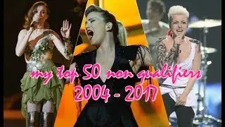 my top 50 non-qualifiers 2004 - 2017 | 28.08.17