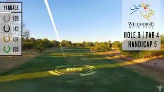 Flyover Fairways | Wildhorse #8