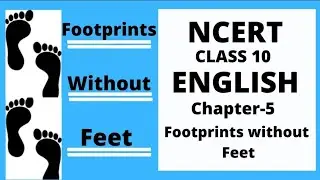 10th class 5th chapter 'Footprints without feet 'supplementary book #english #10thclass