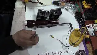 Turn any old battery drill into a flashlight with an LED truck spotlight