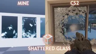 I tried recreating glass shatter similar to Counterstrike 2! 