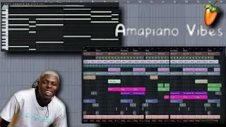 How To Make An Amapiano Vibes On Fl Studio 21 | Mohbad Type Beat