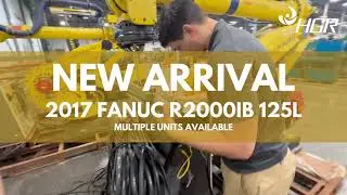 Lightly Used Fanuc R2000iB 125L (2017): Elevate Your Throughput with This High-Performance Robot