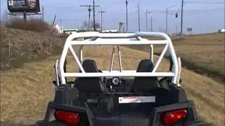 Custom Polaris RZR XP 900 Roll Cage White