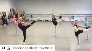 Tia Wenkman Age 13 Francisco Gella Choreography rehearsals for Phoenix Ballet/Master Ballet Academy