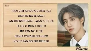 Stray Kids (HAN, Seungmin) - '산소호흡기(Respirator)' Easy Lyrics