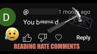 READING HATE COMMENTS WHILE DESTROYING A PHONE