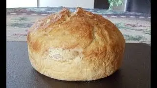 Ultimate Introduction to No-Knead Bread (4 Ingredients... No Yeast Proofing... No Mixer)
