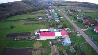 Полет к красивому лесочку