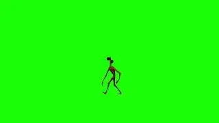 siren head green screen for free use
