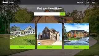 Simple website using HTML and CSS