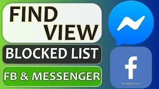 How to Find View Blocked Contacts List on Facebook & Messenger