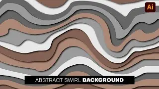 abstract swirl background | adobe illustrator tutorial