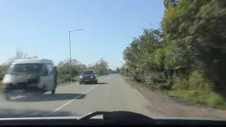 Дорога с Ингурской ГЭС в Кобулети. 08.10.2023 .часть 5.