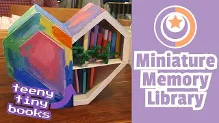 Making a Miniature Library's Worth of Books!