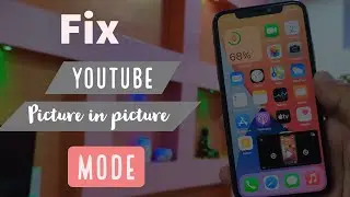Enable picture in picture (pip) on ios 14 | How to fix pip not working