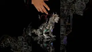 Building a Mechanical Metal Dragon - 3D Metal DIY Dragon Metal Animal Model Kit