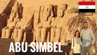 The Journey to Abu Simbel in Egypt 🇪🇬. #egypt #egyptian #abusimbel #egitto #ramses #nefertari
