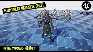 UE5 [ Minyon ekleme Ve Animasyonlarını Hazırlama]
