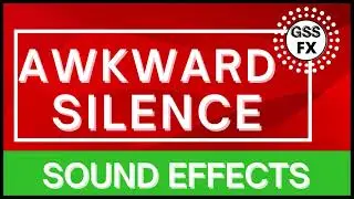 Awkward Silence Sounds |Awkward Silence Sound fx |Awkward Silence Sound effects |GSS FX