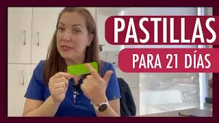 ¿ Cómo tomar pastillas anticonceptivas de 21 días ?