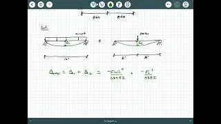 Deflection Formulas Example 1