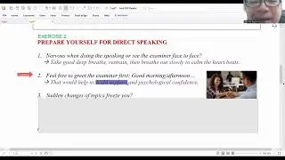 IELTS Speaking - What do you do if the examiner suddenly changes the topic and you freeze up?