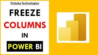 How to Freeze Multiple Columns in Power BI Matrix