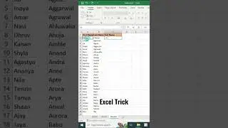 Excel Tricks      #shorts #exceltricks #shortvideo