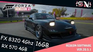 FX 8320 + RX 570 + RAM 16GB | Forza Horizon 4 - Setting High Custom - 1080p