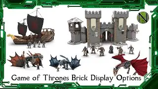 Game of Thrones Brick Figures and Sets - Display Options